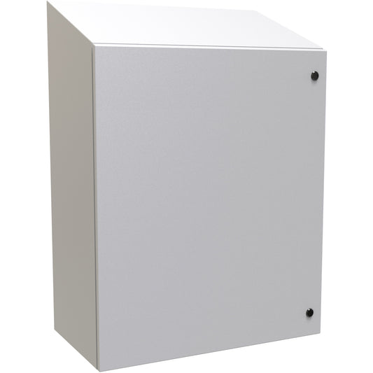 Hammond ST363016LG N4,12 Eclipse Slope Top Enclosure. - 36" x 30" x 16" - Steel/Light Gray