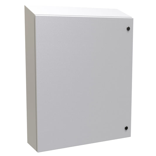 Hammond ST36308LG N4,12 Eclipse Slope Top Enclosure. - 36" x 30" x 8" - Steel/Light Gray