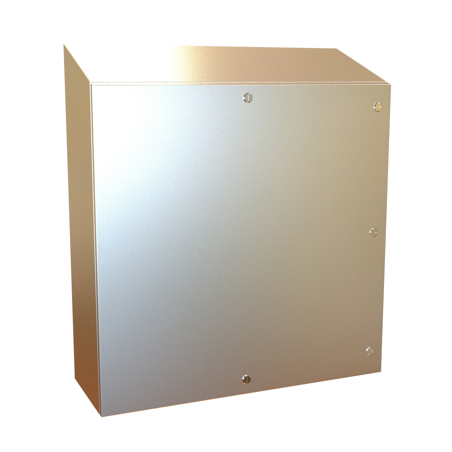 Hammond ST363612SS N4X Eclipse Slope Top Enclosure. - 36" x 36" x 12" - 304 Stainless Steel