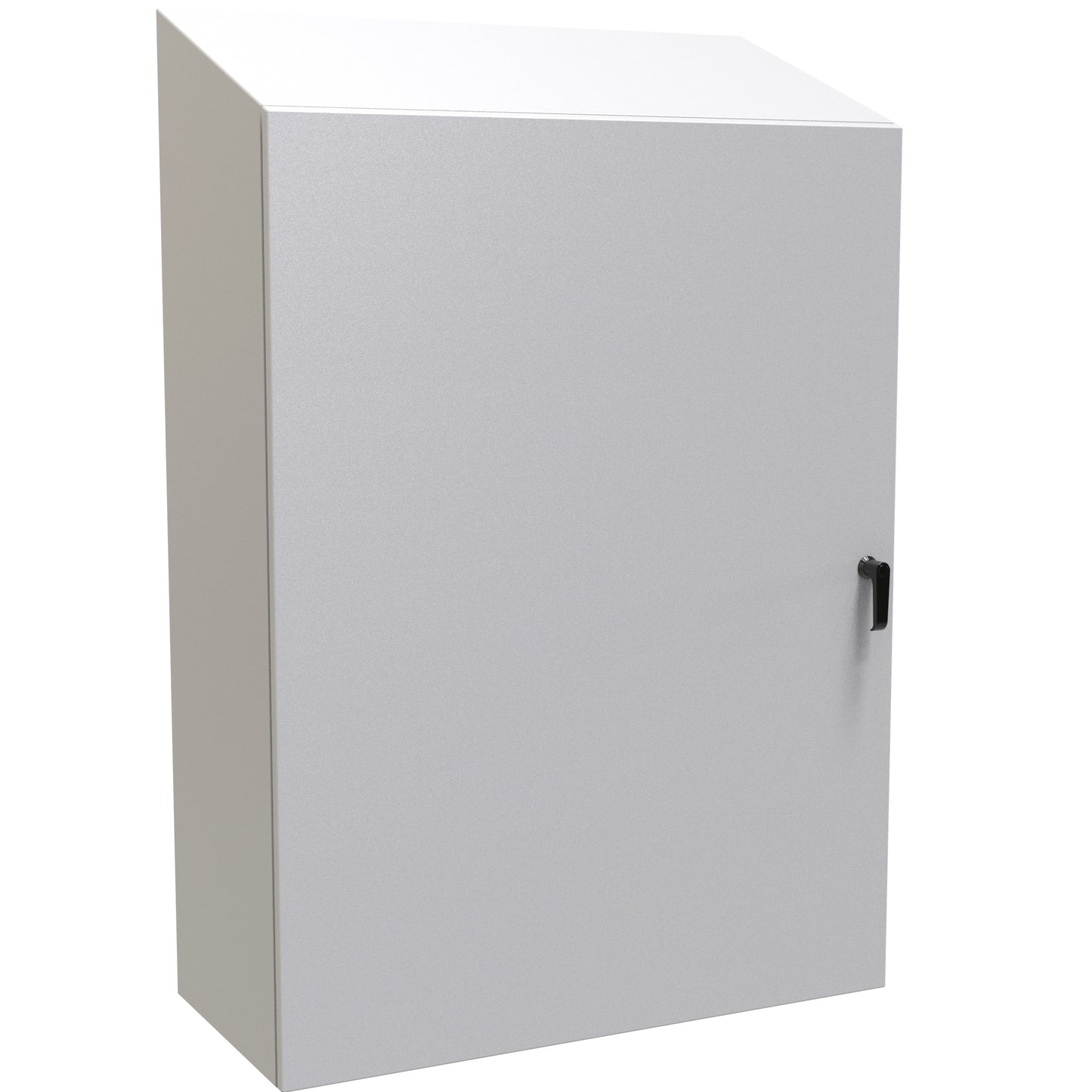 Hammond ST483616LG N4,12 Eclipse Slope Top Enclosure. - 48" x 36" x 16" - Steel/Light Gray
