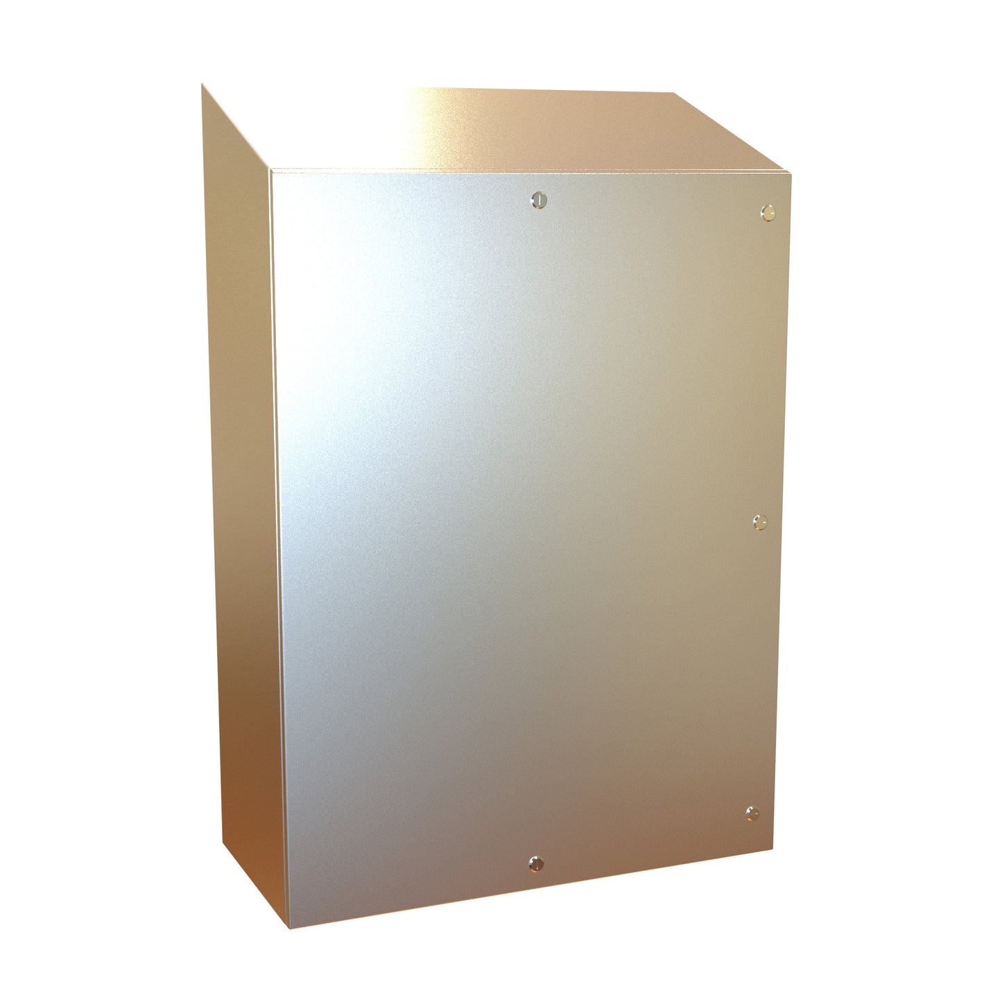 Hammond ST483616SS N4X Eclipse Slope Top Enclosure. - 48" x 36" x 16" - 304 Stainless Steel
