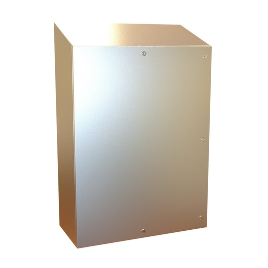 Hammond ST483616SS N4X Eclipse Slope Top Enclosure. - 48" x 36" x 16" - 304 Stainless Steel