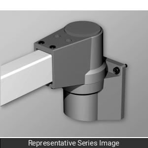 Hammond R149-010-000 Tara Plus Wall Joint, Cast Aluminum, for 50 mm Suspension Systems.