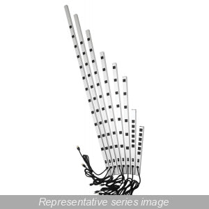 Hammond 1585T6A1 Vertical Basic PDU, 6 5-15R Outlets, 5-15P Plug, 6 ft Cord, 48.00" Strip.