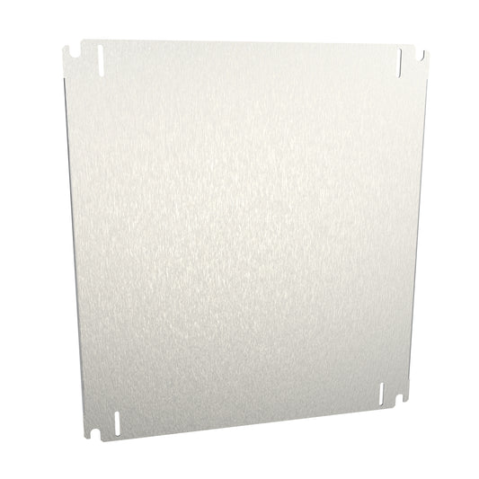Hammond WRPS12UNF 12U Rack Cabinet Equipment Panel, Unfinished Aluminum, 16.63" H x 16.19" W x 0.50" D, for HWM/HWC/NWC/NWM Cabinets.