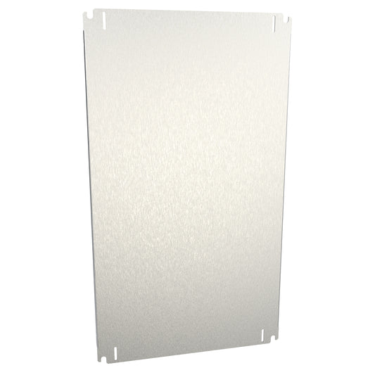 Hammond WRPS18UNF 18U Rack Cabinet Equipment Panel, Unfinished Aluminum, 27.13" H x 16.19" W x 0.50" D, for HWM/HWC/NWC/NWM Cabinets.