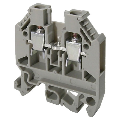 MODE TERM BLOCK 22-8 AWG 40A/600V DIN RAIL MOUNT 58-402-0