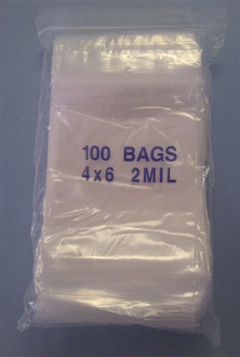 POLY BAG SELF SEALING W/WINDOW 4