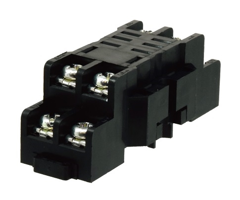 IDEC RELAY SOCKET 8-BLADE SURFACE/RAIL MOUNT SH2B05U 10A/300V